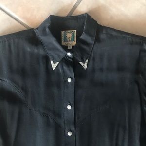 Vintage western button up